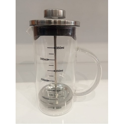 350 ml Cam French Press Kahve Demleme Makinesi 350 ml Cam French Press Kahve Demleme Makinesi