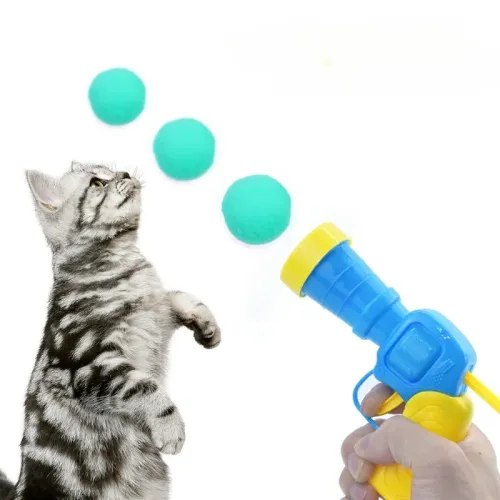 Peluş Top Atan İnteraktif Kedi Oyuncağı Peluş Top Atan İnteraktif Kedi Oyuncağı